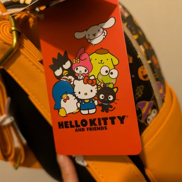 LAST PRICE DROP Sanrio Loungefly Halloween Hello Kitty Friends Mini Backpack New - Picture 9 of 10